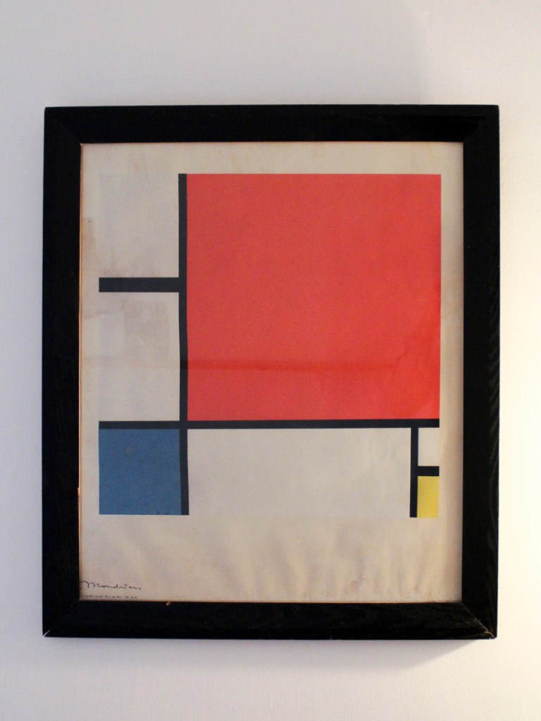 Composition with Red, Yellow and Blue - Mondrian